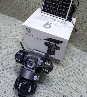 Triple Lens 4g Solar Camera – Powerful Wireless Security