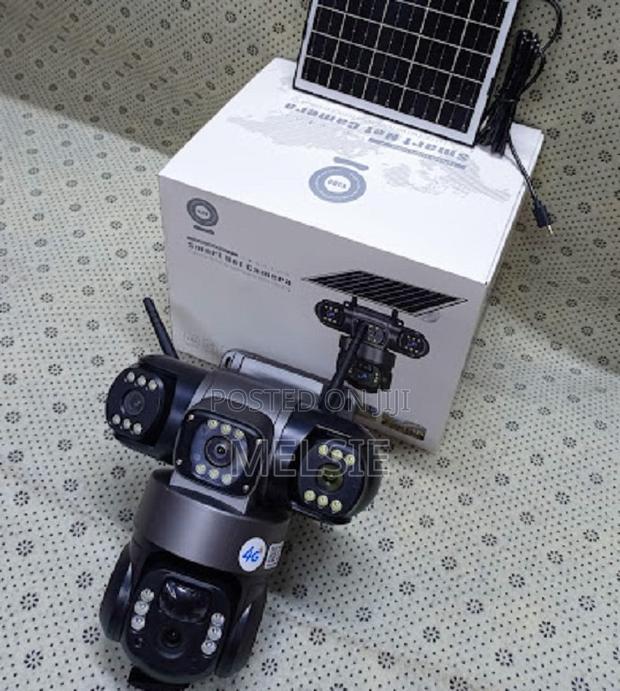 Triple Lens 4g Solar Camera – Powerful Wireless Security