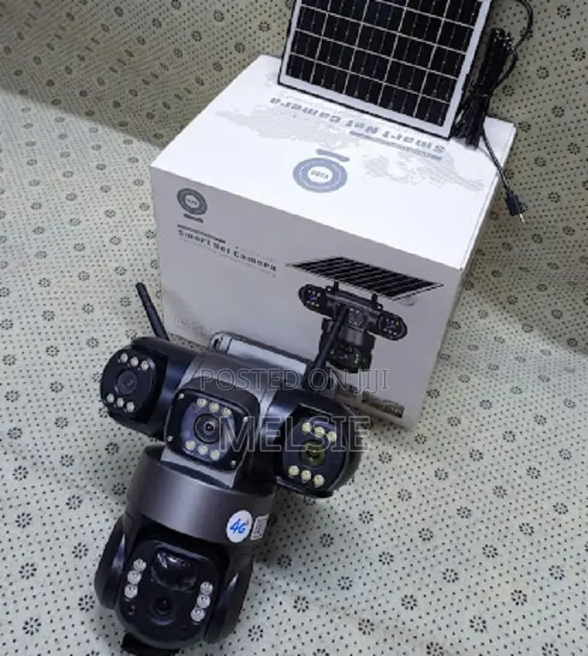 Triple Lens 4g Solar Camera – Powerful Wireless Security