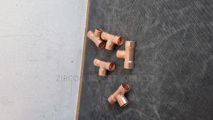 High-Quality 3/8" Copper Tee Connector - main view