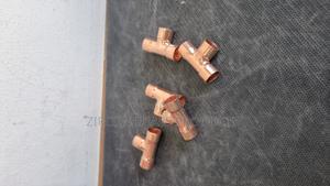 Industrial-Grade 3/8" Copper Tee - main view