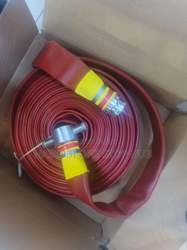 Emergency Fire Hose With Aluminum Couplings - main view