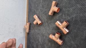 Professional 3/8" Copper Tee Fitting - main view