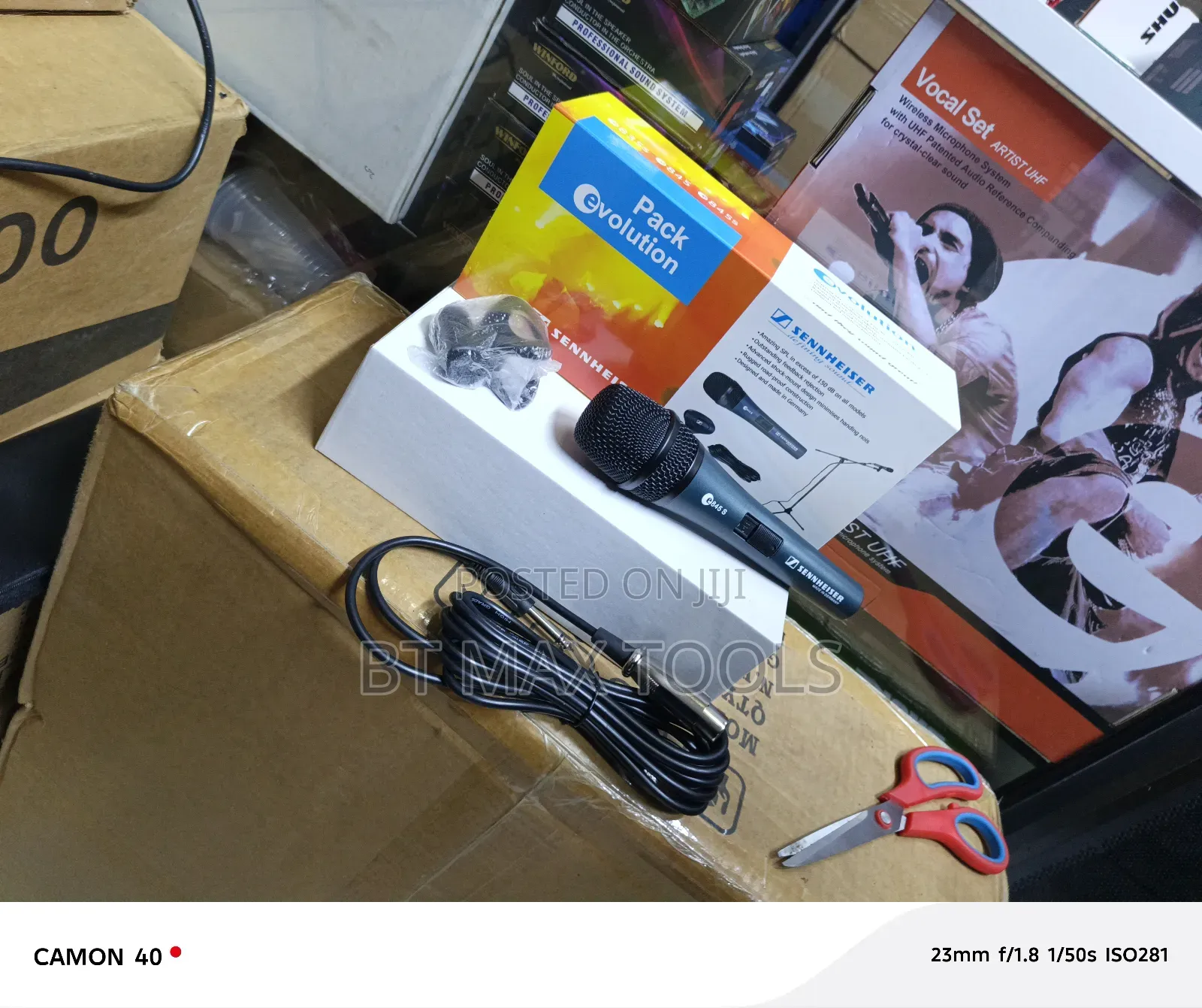 Sennheiser E 845-S Professional Vocal Microphone