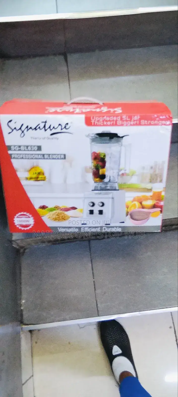 Signature Sc-Bl630 Professional Blender 1800w – 5l Jar