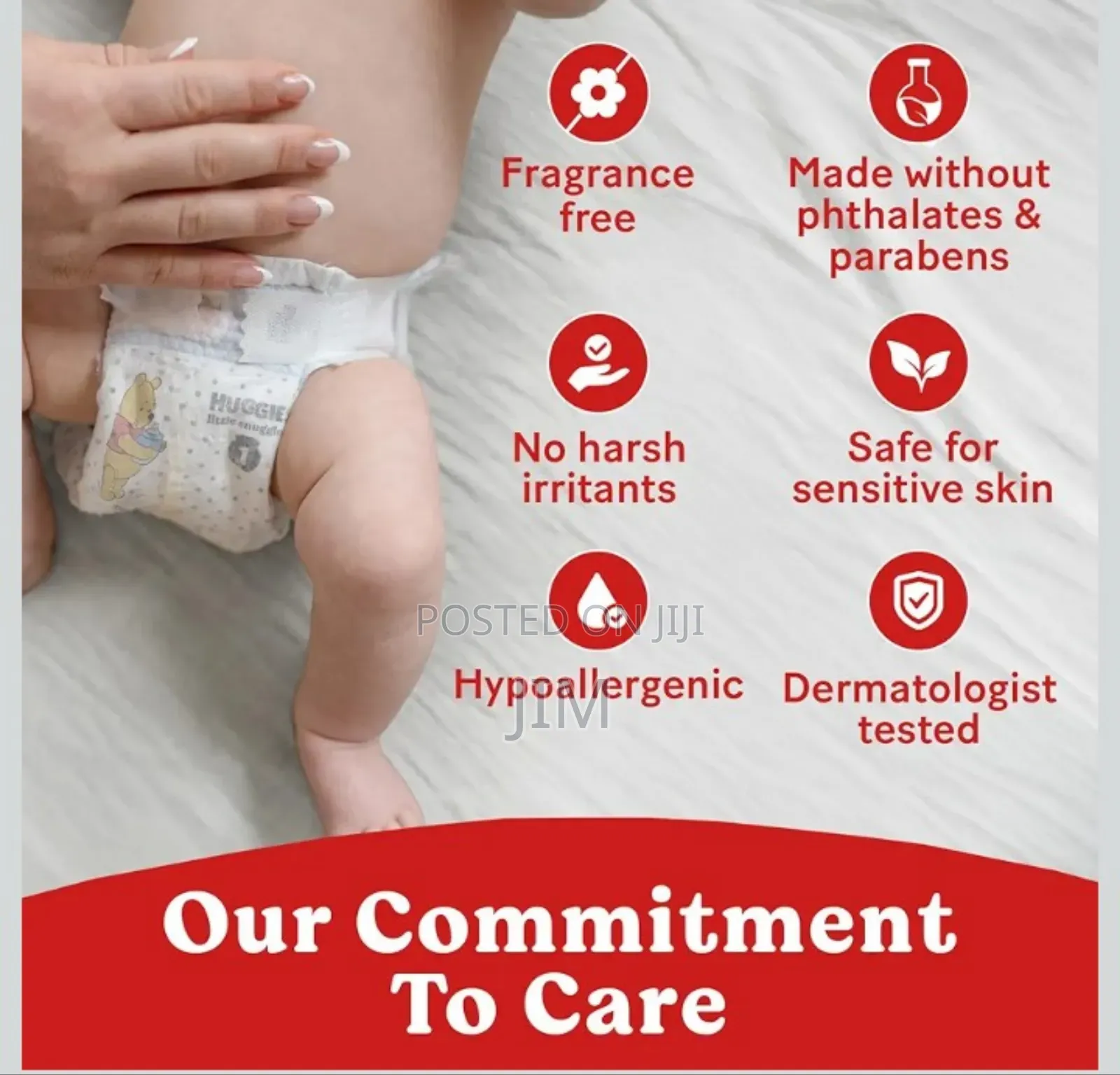 Baby Diapers Hugsfit Premium -up To 100% Leakproof_all Sizes Available