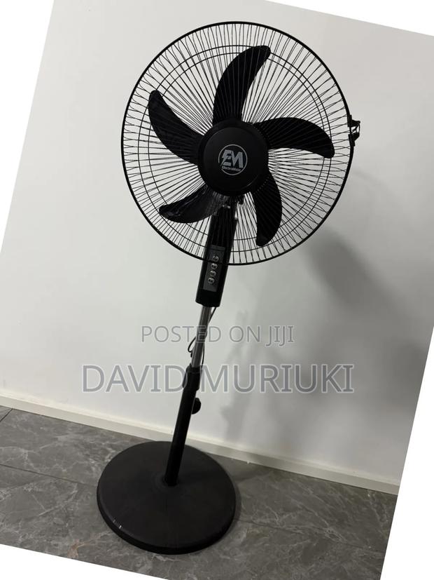 Black 16 Inches Electromate Electromate Standing Fans