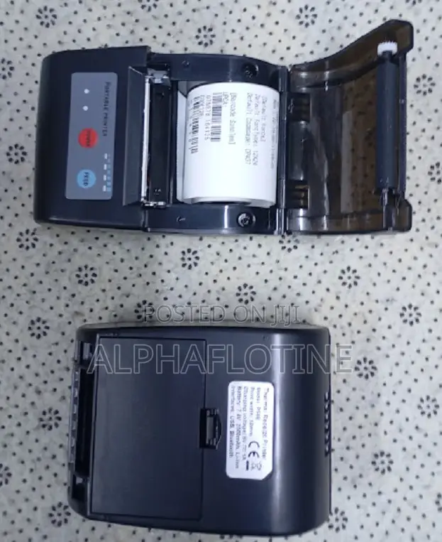 Portable 58mm Bluetooth Thermal Printer Device