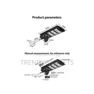 Solar Street Light With Camera 450w Ai Security PTZ System
