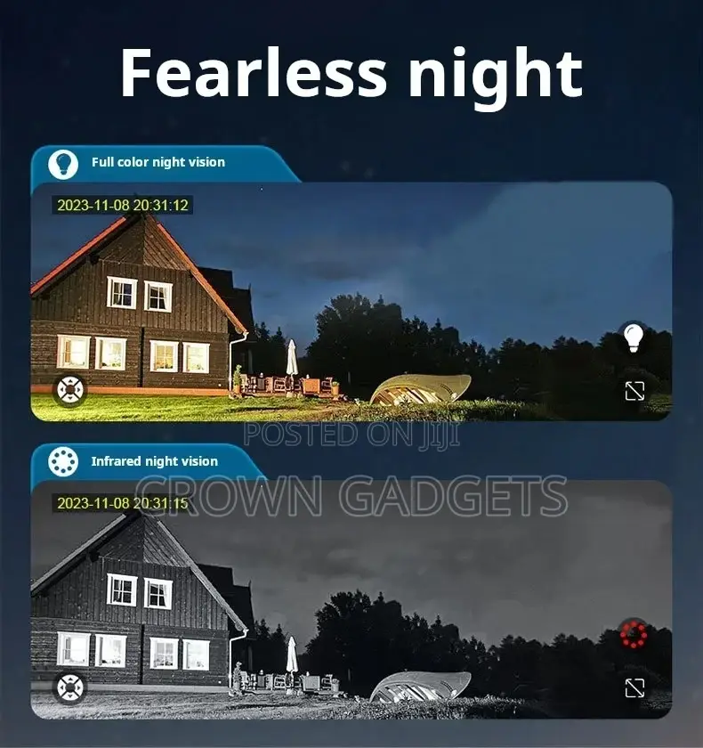 2-in-1 Solar Led Street Light With Ai Camera V380 Pro App