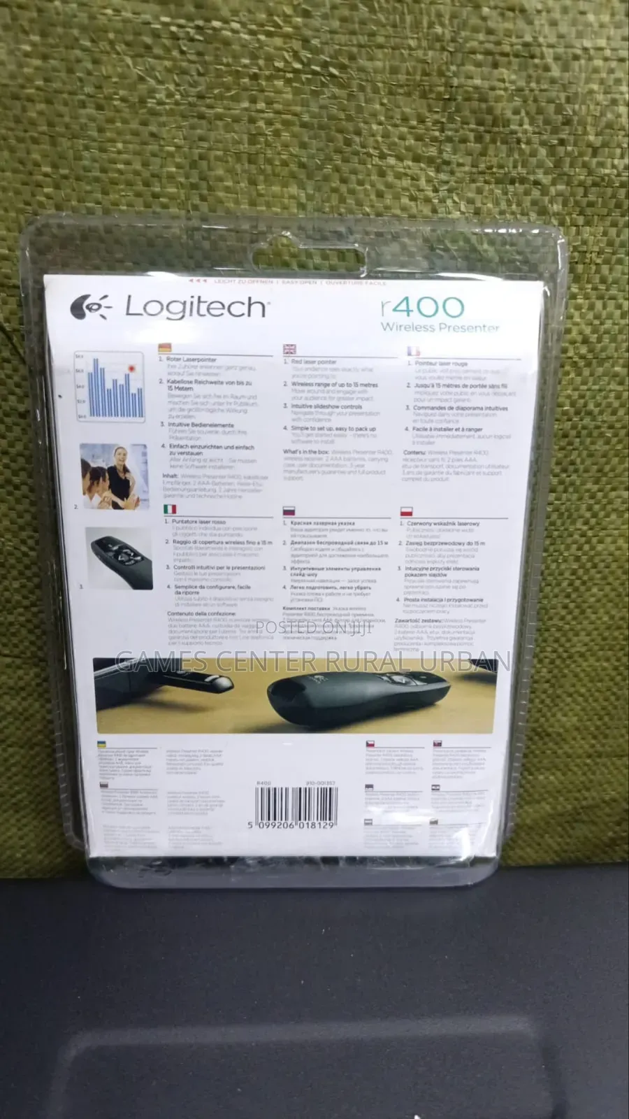 Logitech R400 Wireless Presenter