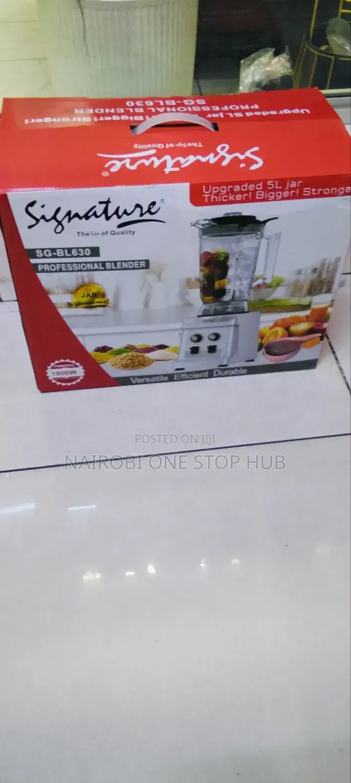 Signature Blender Sc-Bl630 for Juice