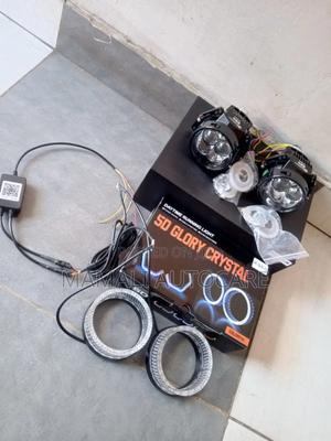 3" Bi-Led Projectors With 2 Laser + 3 Inch 5d Glory Rings - thumbnail 2