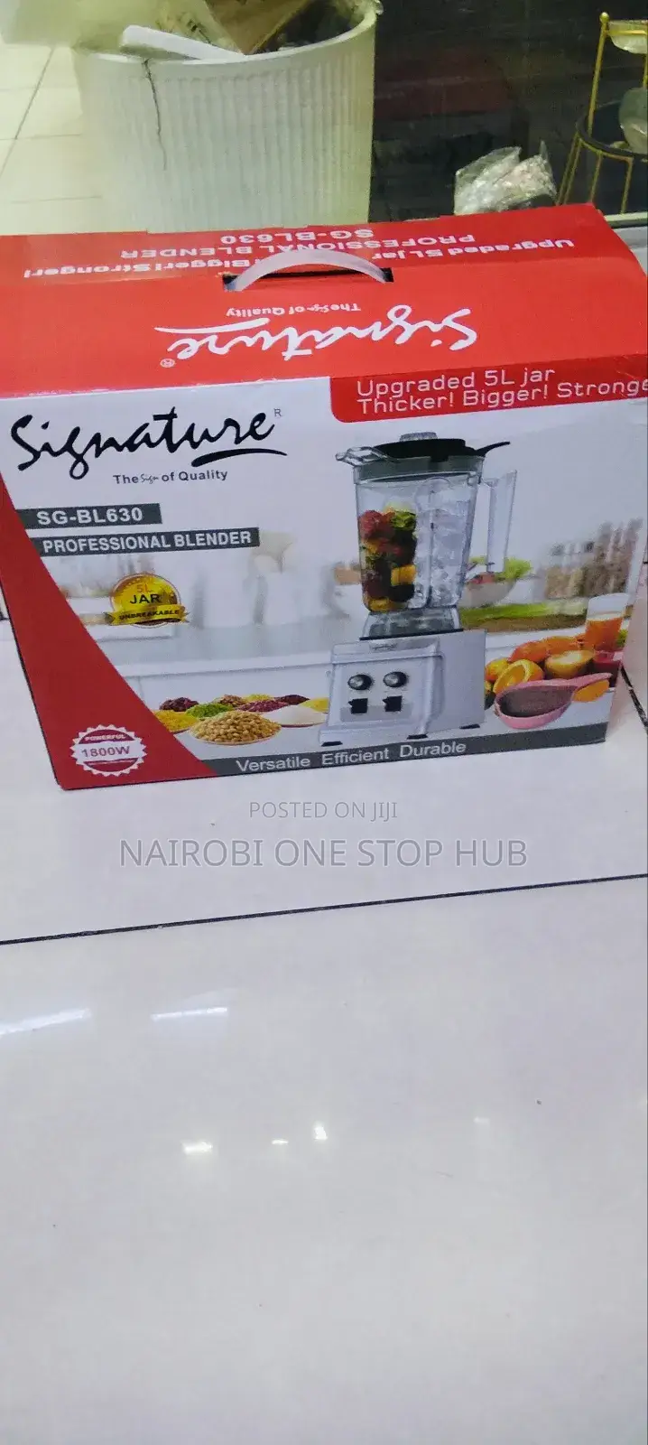 Signature High Performance Blender With Thick Jar