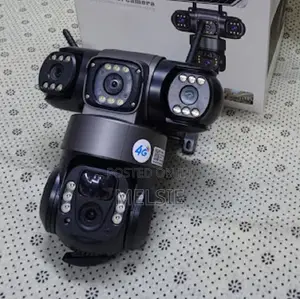 Dual Len 4g CCTV Camera Solar Light Triple Lens 4g Solar PTZ Camera