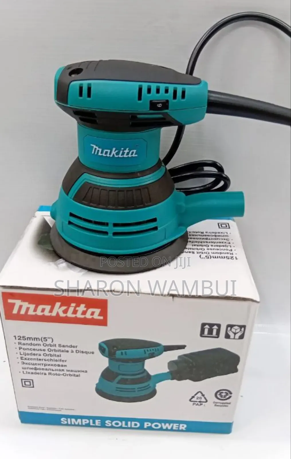 New Makita Orbit Sander/Orbit Sander Makita