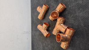 High-Strength Copper Tee for Secure Branching - main view