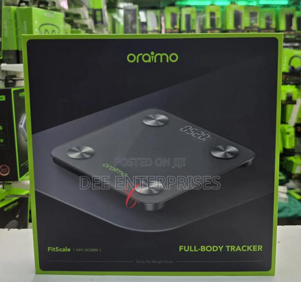 Oraimo Fitscale Opc-Sc200n Body Fat Weight Scale Full Body Tracker