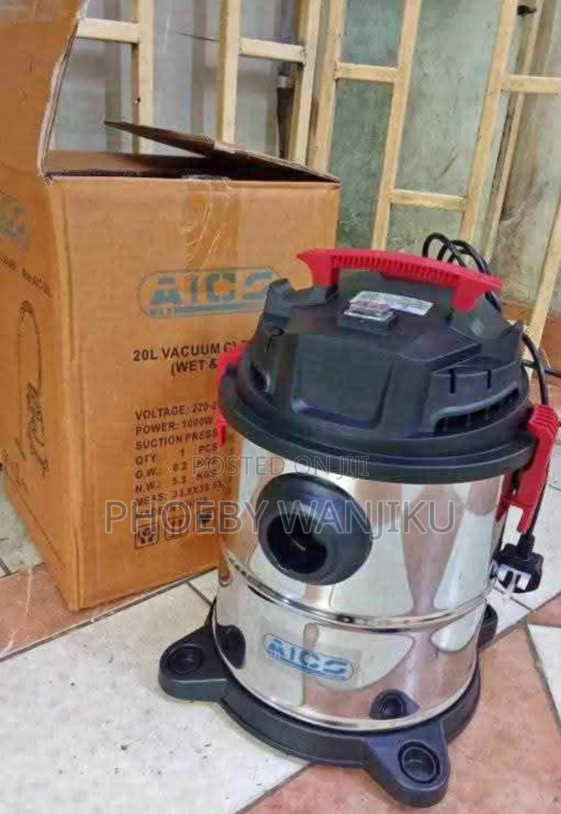 Wet and Dry Vacuum Cleaner Machine/20l Vacuum Cleaner Machine