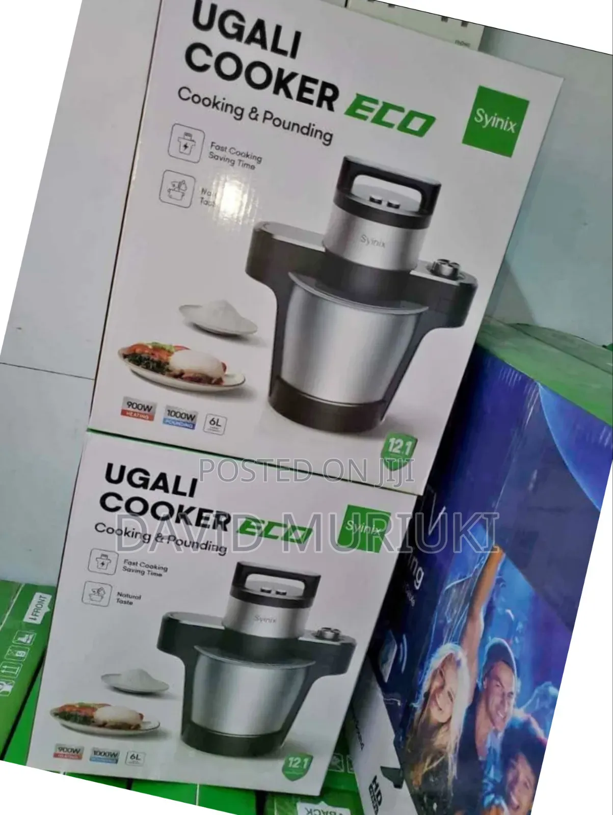 Syinix Ugali Cooker Eco.
Multifunctional Food Processor.