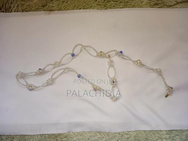 Double Lined Waist Beads Daisy Flower With Romantic Glow in Dark Words - thumbnail 6