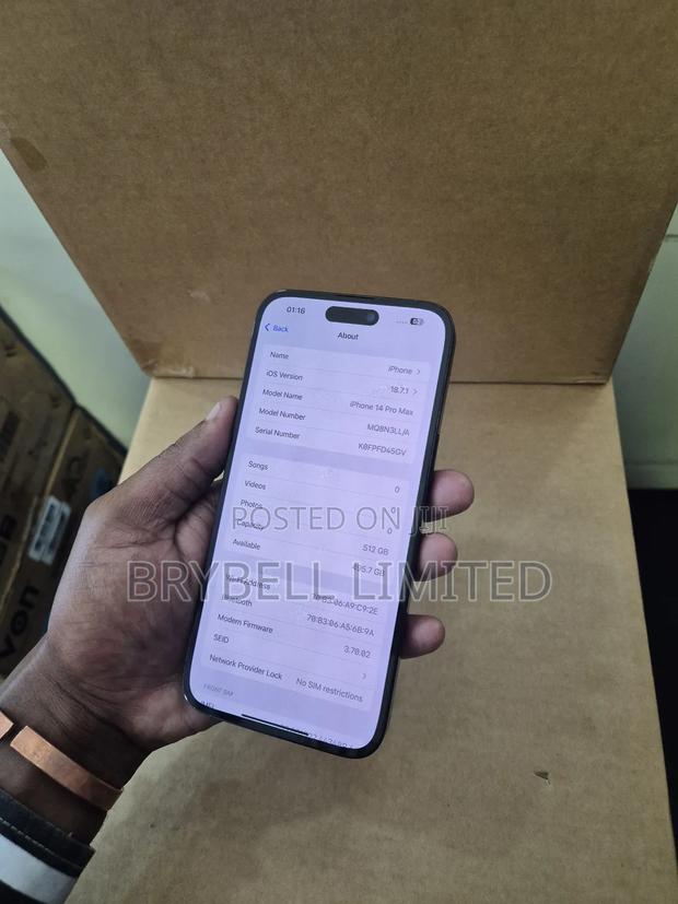 Apple iPhone 14 Pro Max 512 GB Gray - thumbnail 5