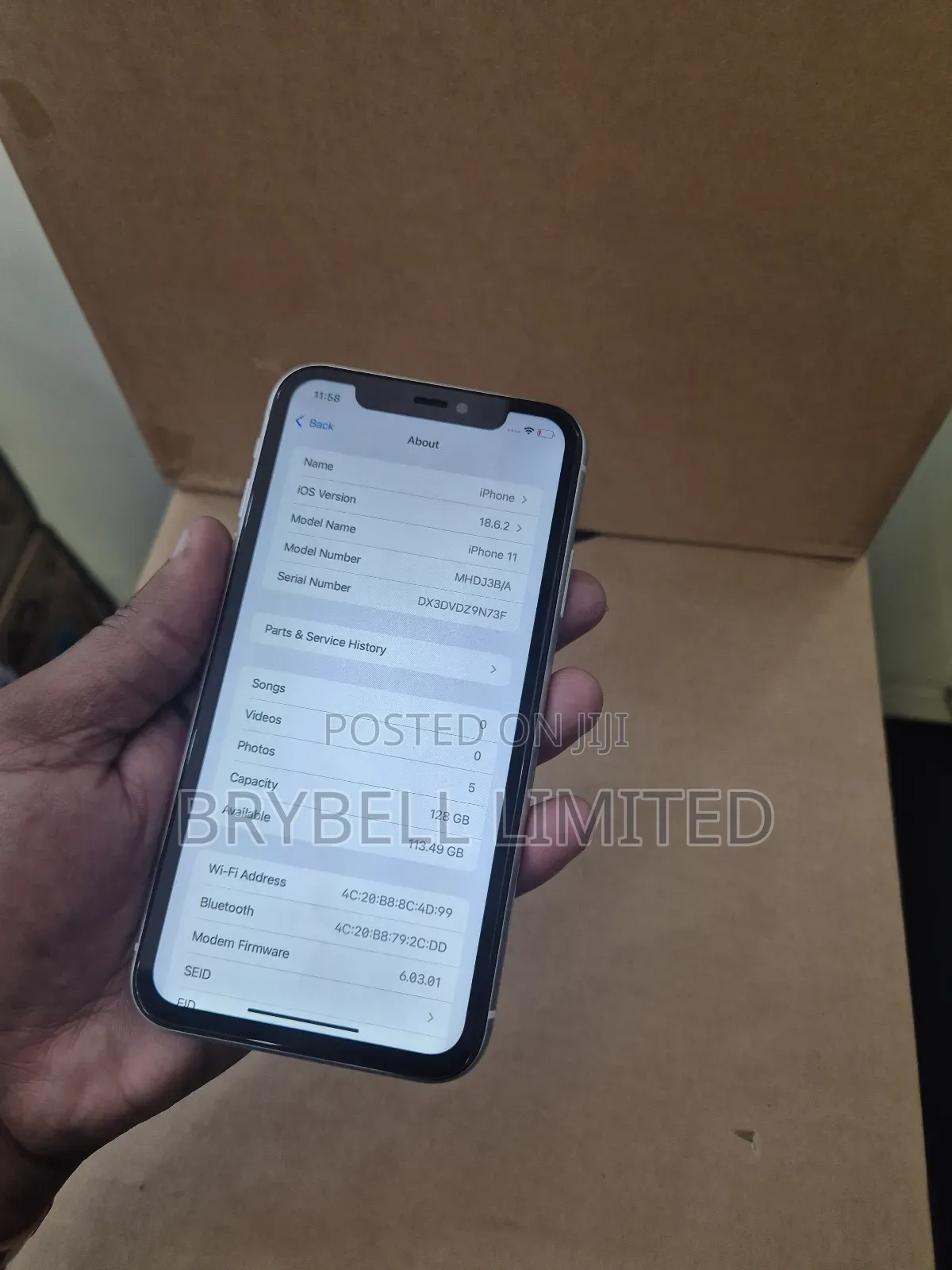 Apple iPhone 11 128 GB White