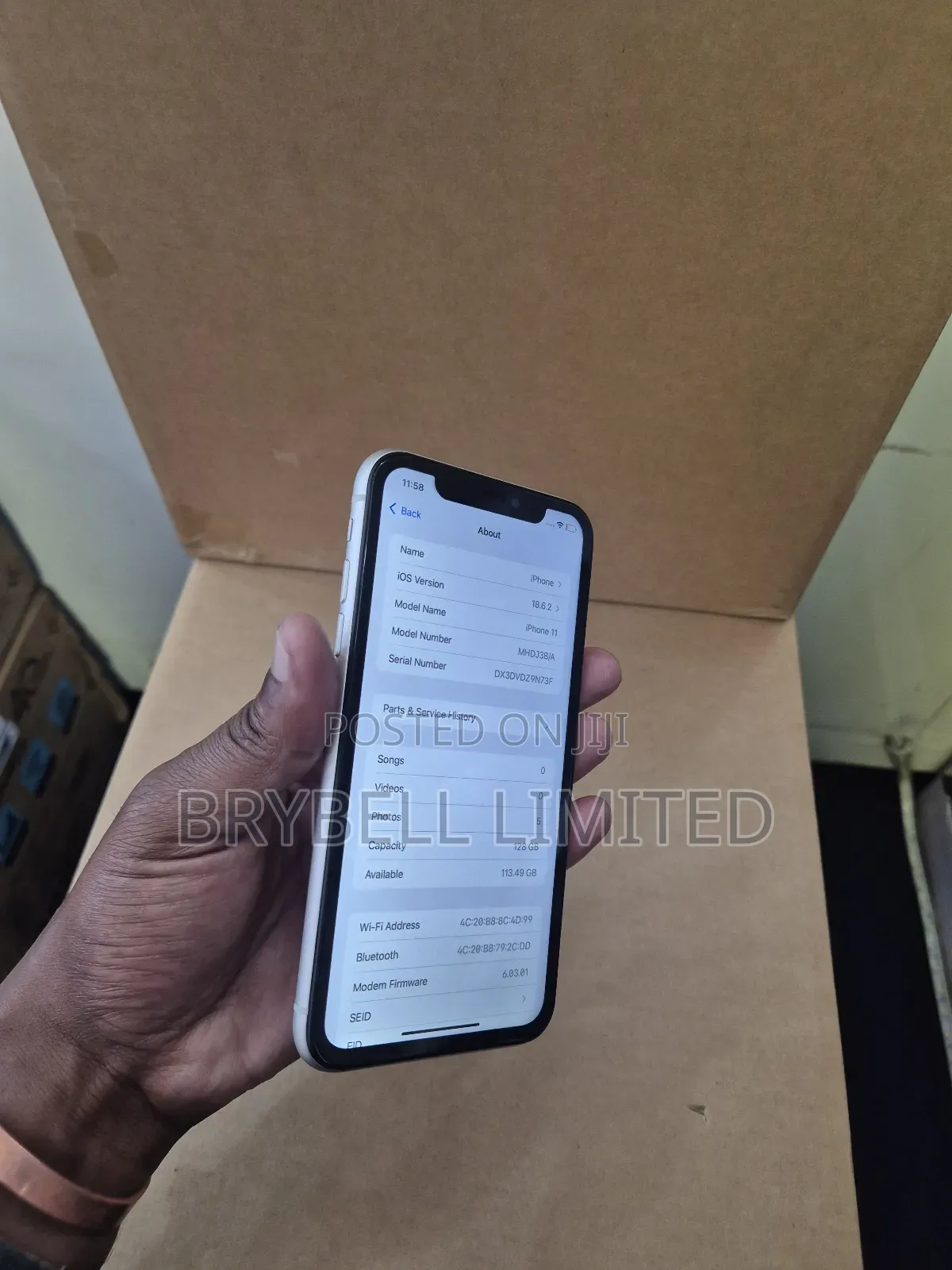 Apple iPhone 11 128 GB White