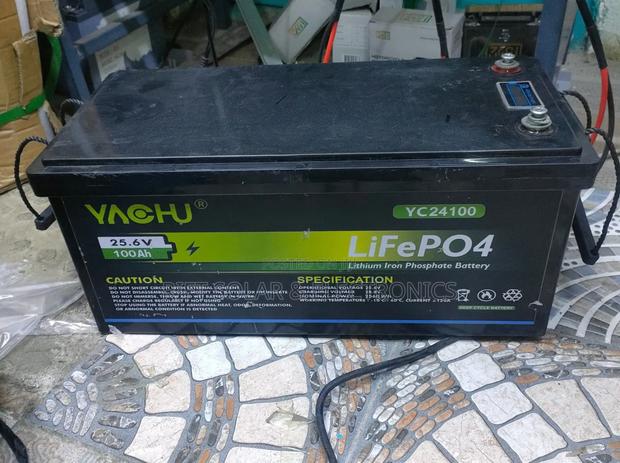 24v - 100ah Lifepo4 Lithium Solar Battery - main view