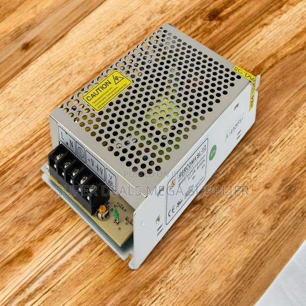 Metal Body 12v 5 Amps CCTV Power Supply Unit Open Type