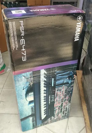 Yamaha PSR E 473 Portable Keyboard With Original Adapter