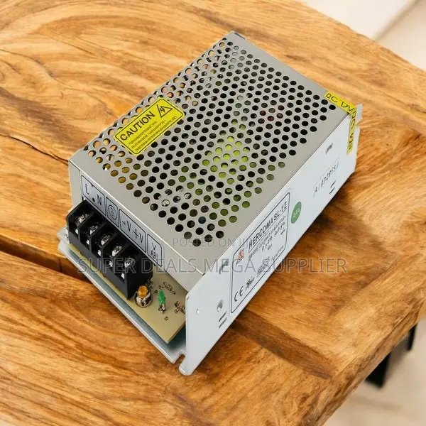 12v 5a CCTV Power Supply Unit With Adjustable Voltage Control