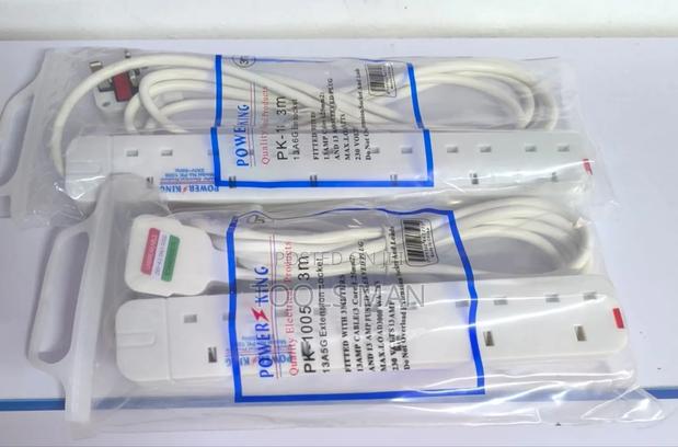 Power King Extension Sockets 5way 3m.