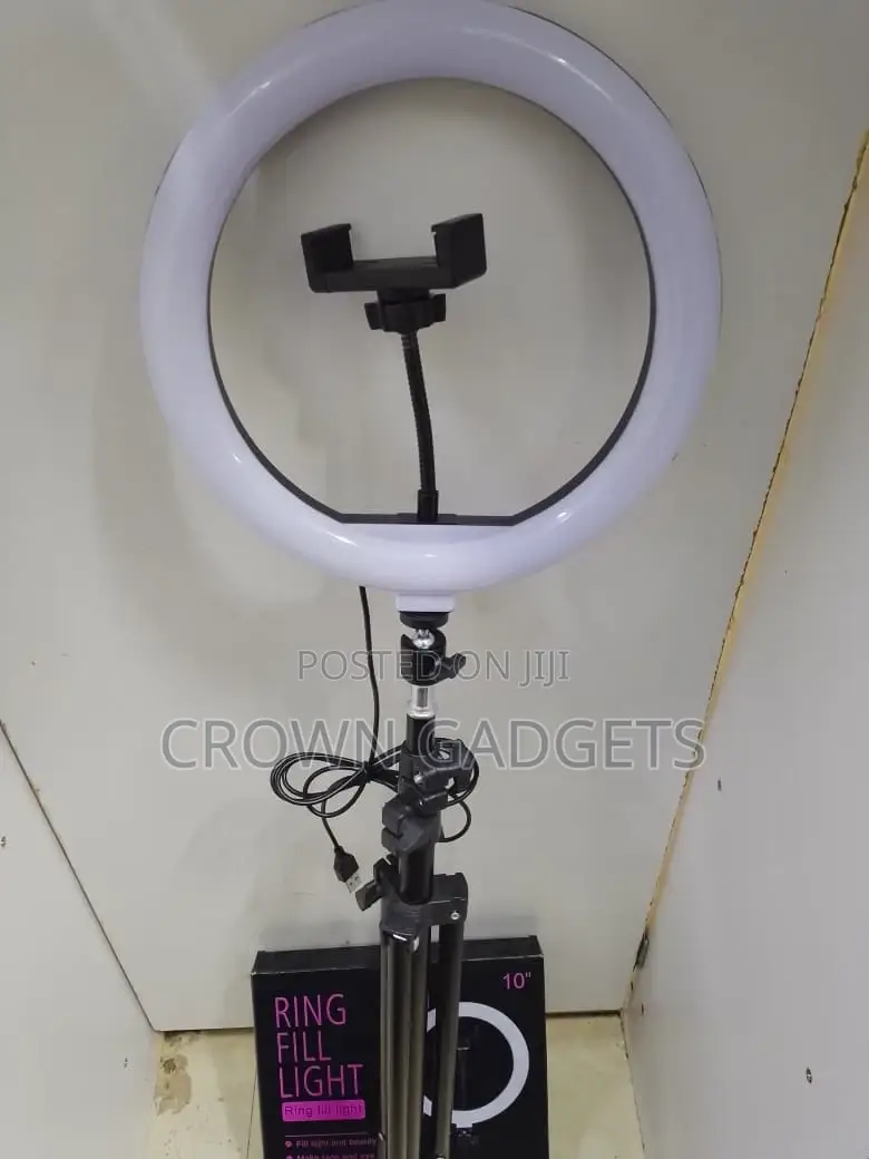 10-Inch Led Ring Fill Light With Stand