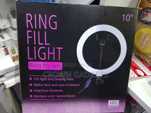 10-Inch Led Ring Fill Light With Stand