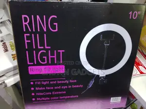 10-Inch Led Ring Fill Light With Stand