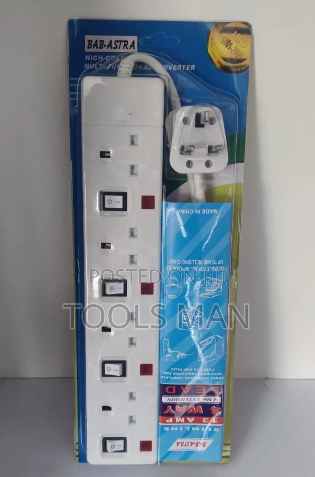 Bab-Astra 4-Way Extension Cable.