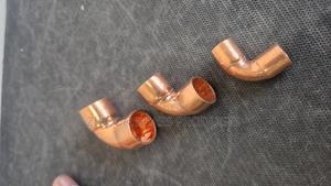 Professional Finish With Copper Elbow - main view