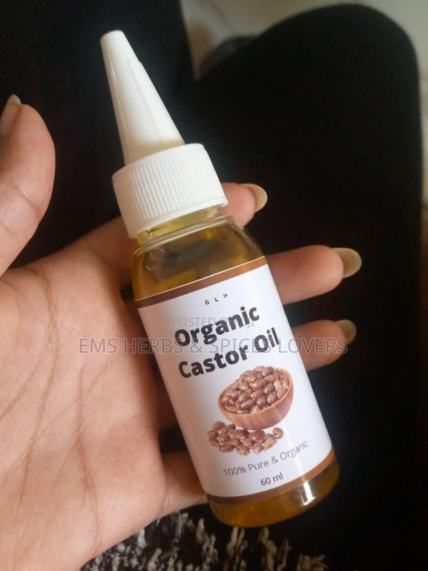 Castor Oil 100% Pure Cold-Pressed Organic Castor Oil