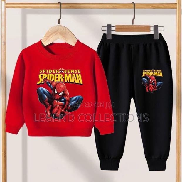 Kids Spiderman Tracksuit (Ages: 1-10 Years)
