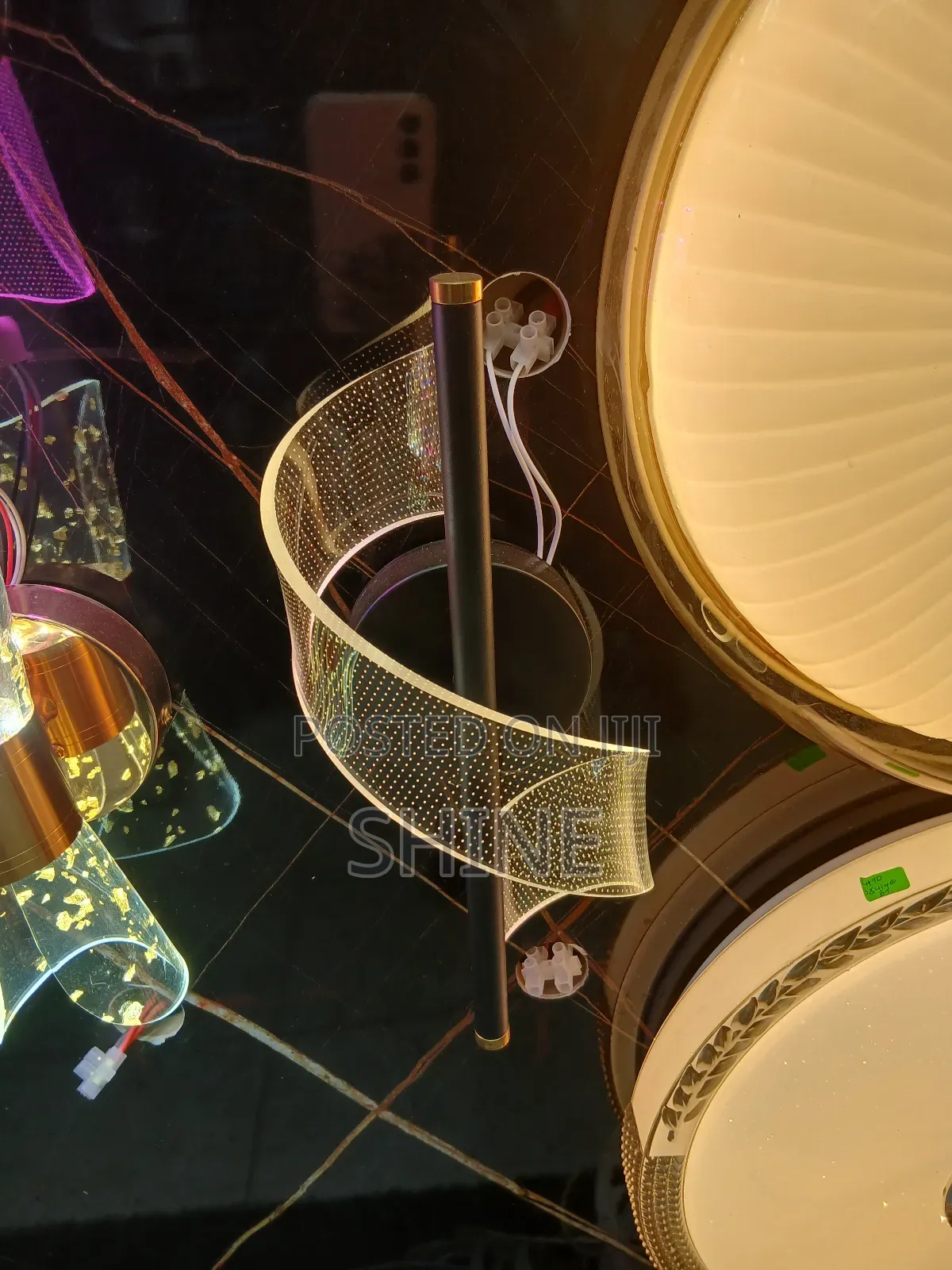 Modern Spiral Wall Light