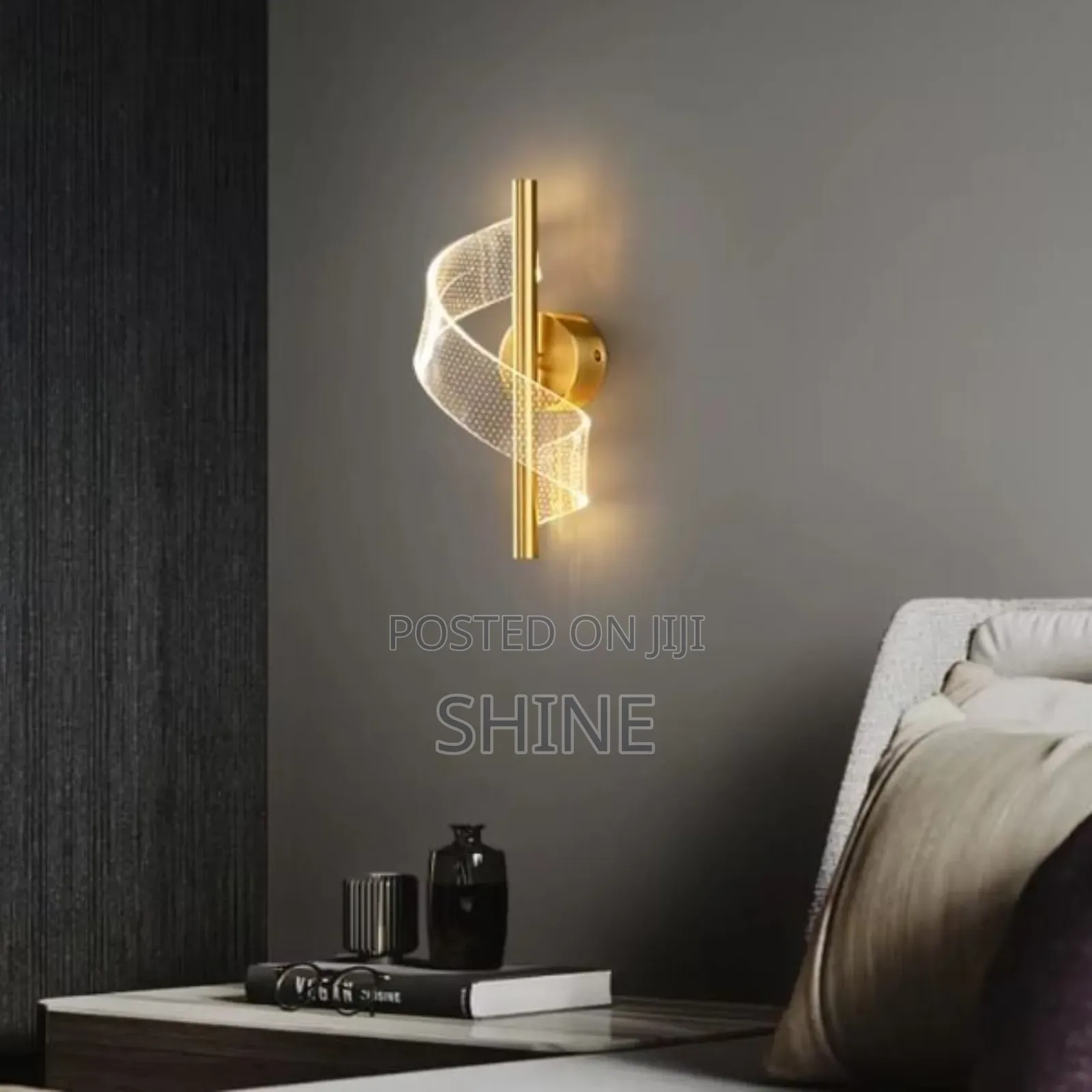 Modern Spiral Wall Light