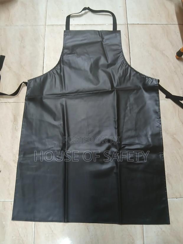 Black Bib PVC Apron