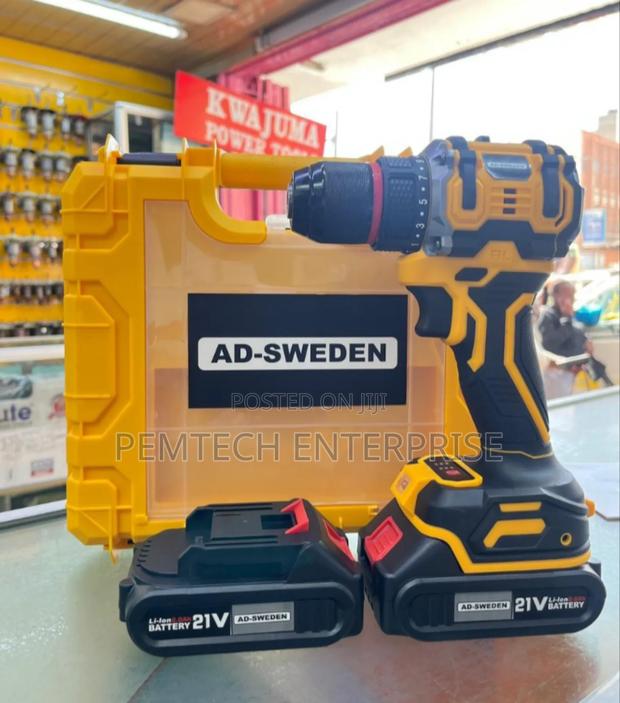 Ad-Sweden 21v Cordless Drill Kit.