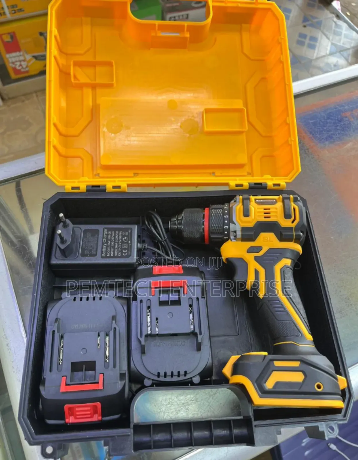 Ad-Sweden 21v Cordless Drill Kit.
