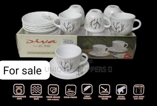 *Classic Diva Deco Cup and Saucer 22cl