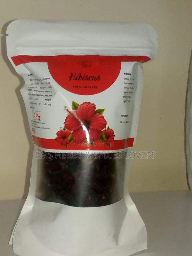 Dried Hibiscus Flower Petals 50g - main view