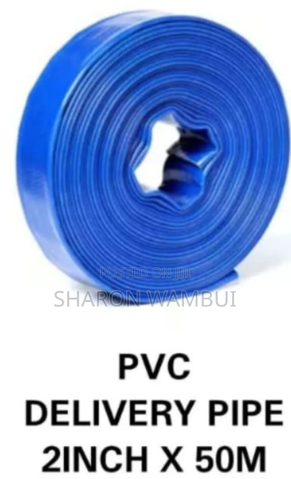 Durable PVC Delivery Pipe 2inch by 50m/2 Inch by 50 M PVC Pipe
