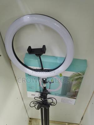 12” Led Ring Fill Light for Makeup, Streaming Photography - thumbnail 2