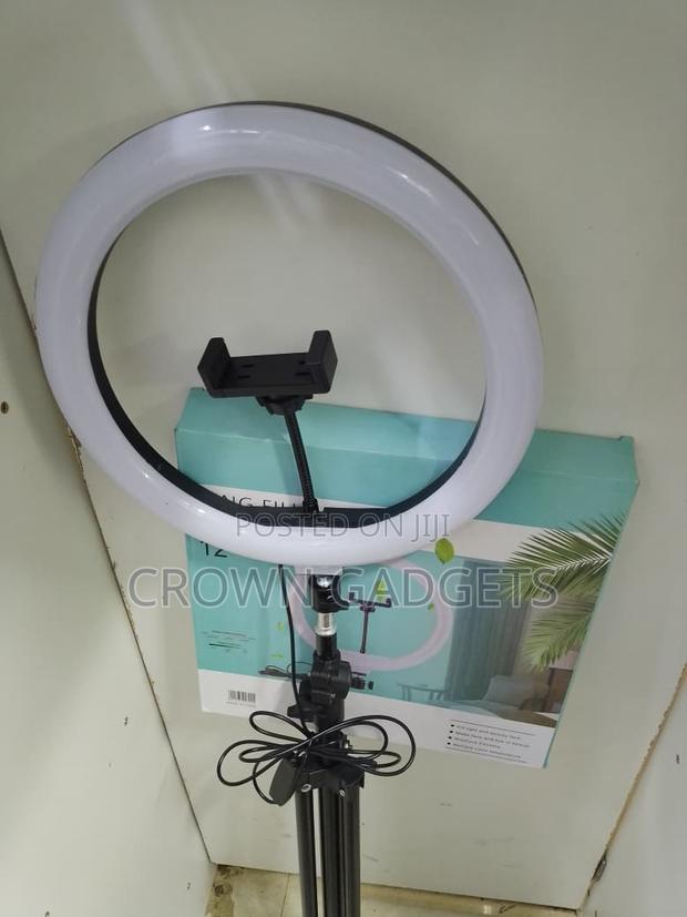 12” Led Ring Fill Light for Makeup, Streaming Photography - main view